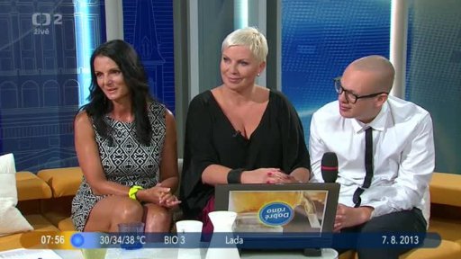 Hosté F. a K. Kornovi + S. Součková + Soutěž