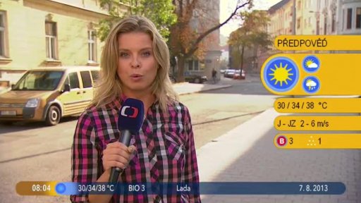 Počasí s Vendulkou