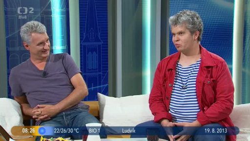 Hosté M. Nesvadba a P. Fridrich + Vyhodnocení soutěže