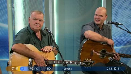 Hosté F. Nedvěd a V. Nedvěd