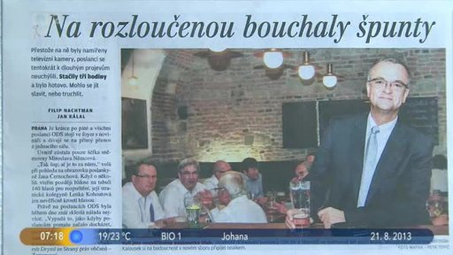 Přehled tisku + Kulturní tipy