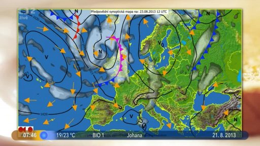 Počasí s meteorologem T. Ostrožlíkem