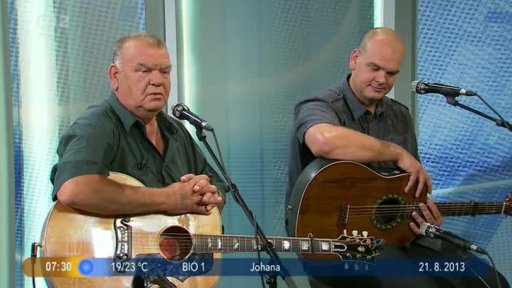 Hosté F. Nedvěd a V. Nedvěd