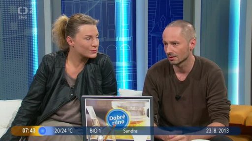 Hosté L. Krobotová a J. Plesl