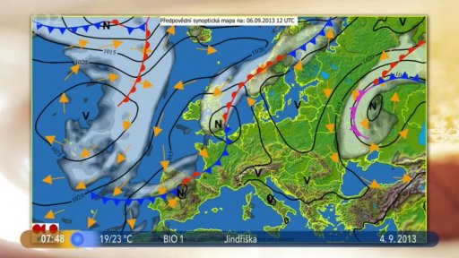 Počasí s meteorologem T. Ostrožlíkem