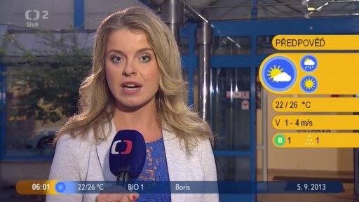 Počasí s Vendulkou