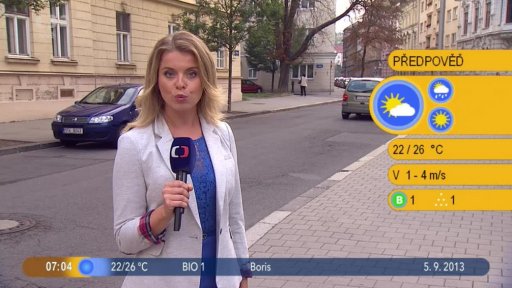Počasí s Vendulkou