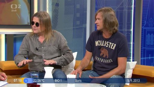 Hosté B. Josef a V. Křivanec + Soutěž + Otázka dne