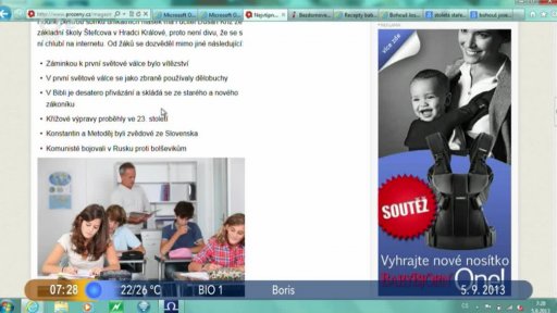 Zprávy ze společnosti + Kulturní tipy