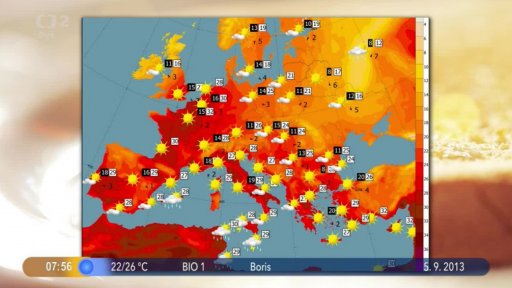Počasí s meteorologem T. Ostrožlíkem