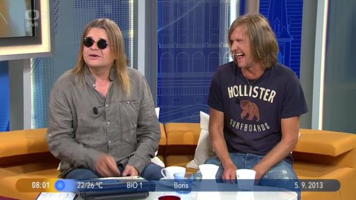 Hosté B. Josef a V. Křivanec