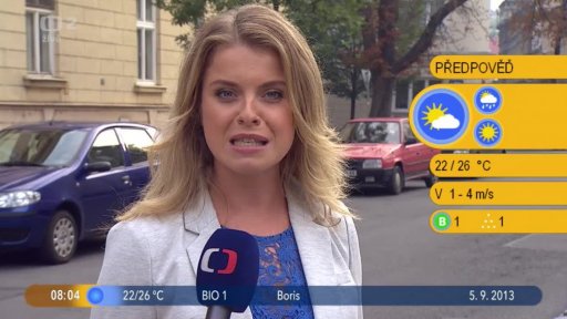 Počasí s Vendulkou