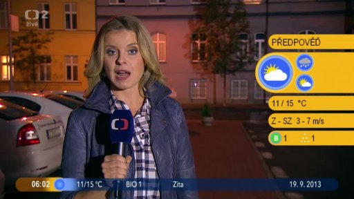 Počasí s Vendulkou