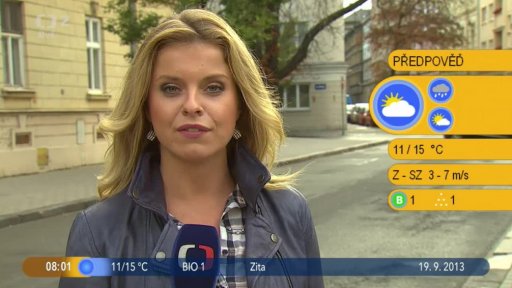 Počasí s Vendulkou