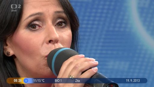 Živý zpěv: H. Janků