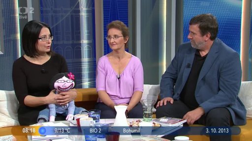 Hosté Z. Jandová, L. Eleková a V. Vondruška