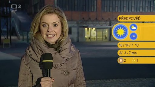 Počasí s Vendulkou