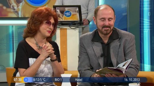 Hosté S. Burešová a V. Chadima