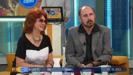 Hosté S. Burešová a V. Chadima