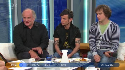 Hosté M. Kocáb, G. Proudfoot a A. Parma