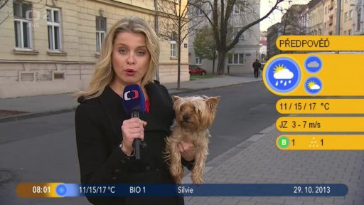 Počasí s Vendulkou