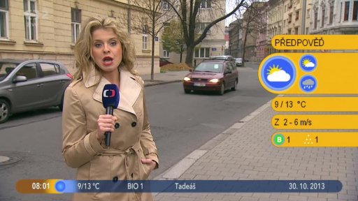 Počasí s Vendulkou