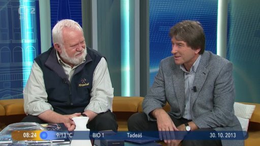 Hosté R. Konkolski a J. Svoboda + Vyhodnocení otázky dne a soutěže