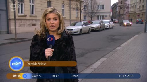 Počasí s Vendulkou