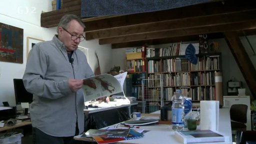 Český malíř v Helsinkách