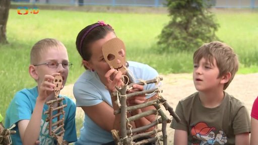 Dřevěný kostlivec