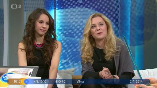 Hosté M. Doubravová a K. Teslíková + Soutěž