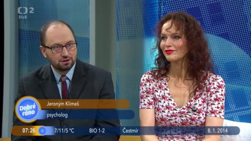 Hosté S. Saudková a J. Klimeš + Soutěž