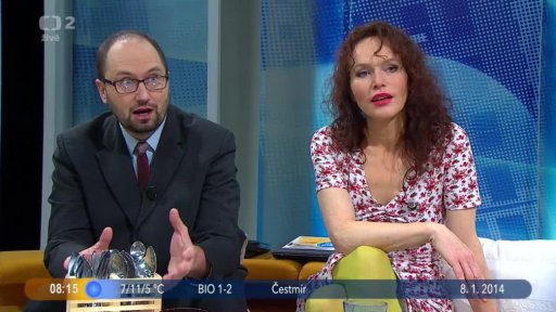 Hosté S. Saudková a J. Klimeš