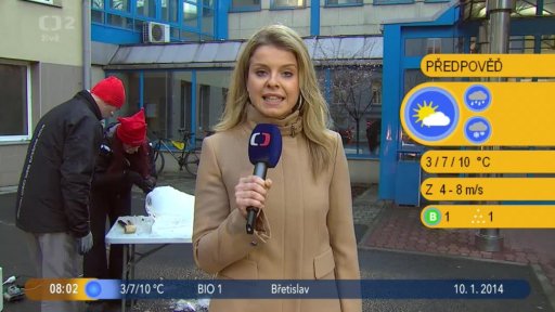 Počasí s Vendulkou