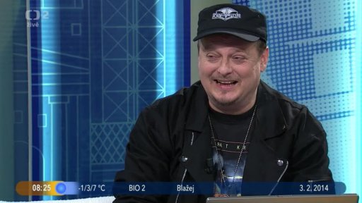 Hosté L. Křížek a M. Novotný + Vyhodnocení otázky dne a soutěže