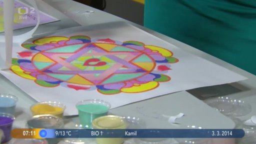 Malujeme z barevného písku