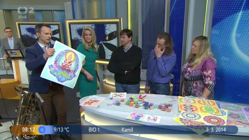 Malujeme z barevného písku