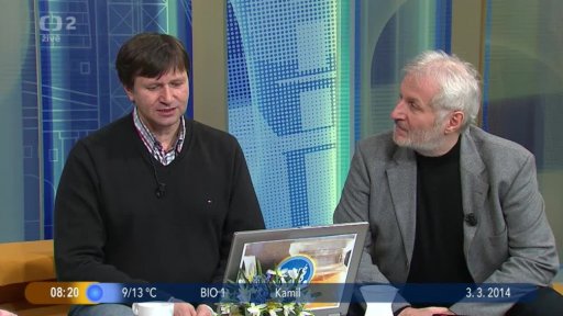 Hosté J. Hrušinský a M. Krejčíř + Vyhodnocení soutěže