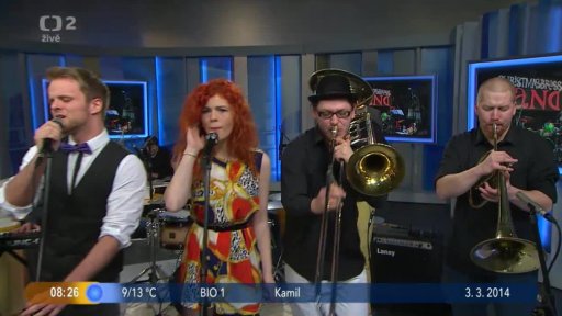 Živá hudba: ChrismasBrass Band