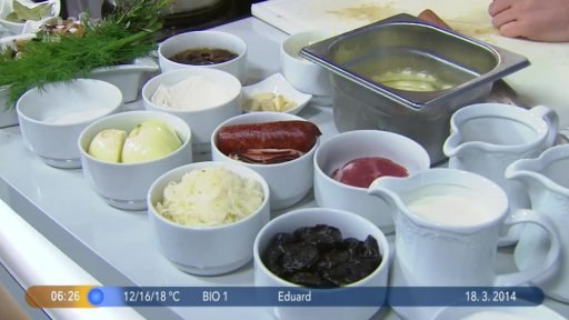 Vaříme z potravin uskladněných na zimu