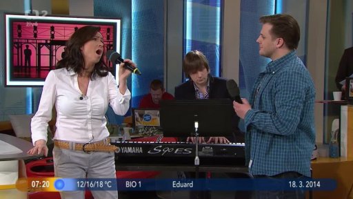 Živý zpěv: H. Fialová a T. Savka