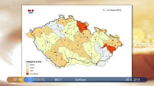 Počasí s meteorologem B. Tobolovou