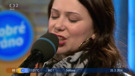 Živý zpěv: I. Korolová a kapela