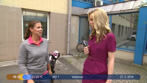 Vyrážíme na golf s L. Hinnerovou