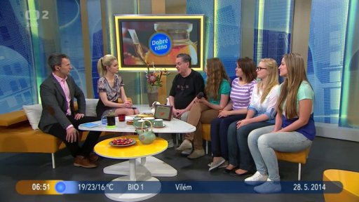 Hosté I. Šeiner a Permoník