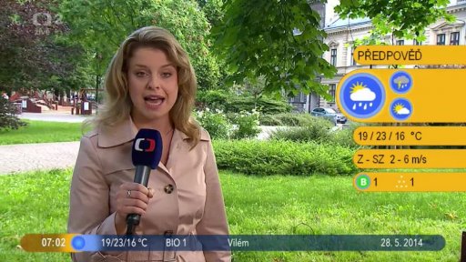 Počasí s Vendulkou