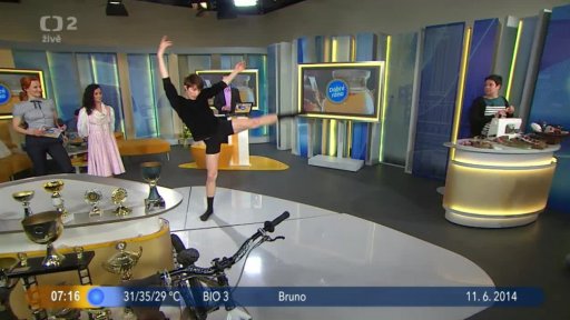 Ukázka současného tance