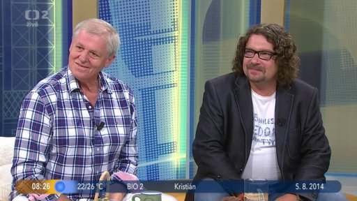 Hosté L. Kerndl a D. Besta + Vyhodnocení soutěže