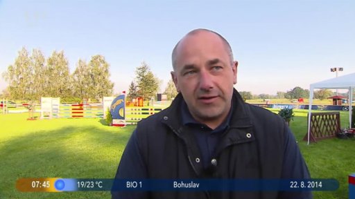 Živý vstup z kolbiště ve Staré Bělé