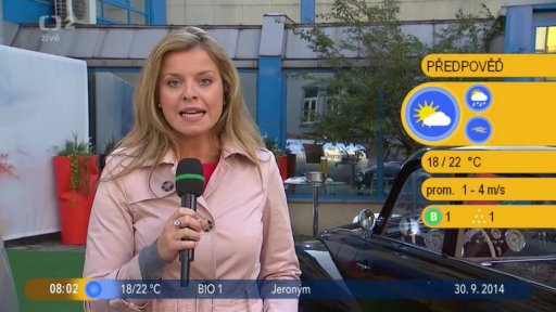 Počasí s Vendulkou